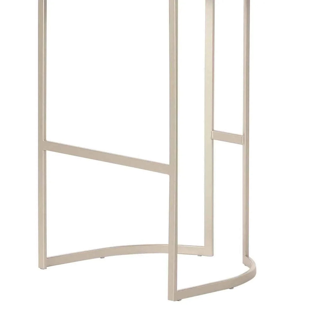 Banqueta Alta de Aço Estofada Beverly