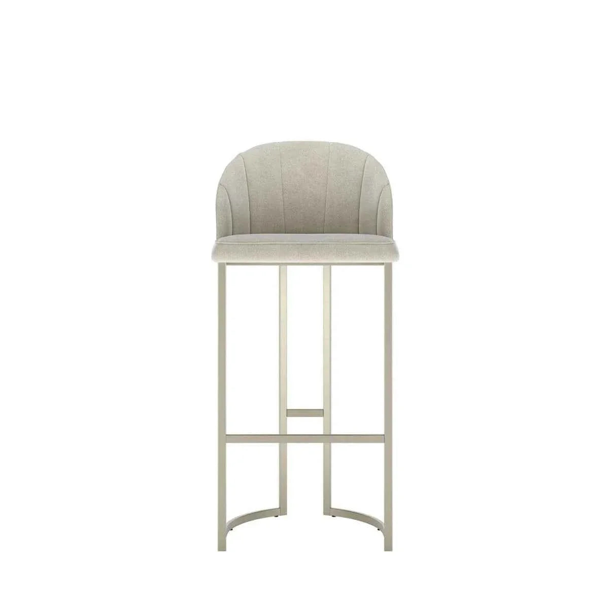 Banqueta Alta de Aço Estofada Beverly