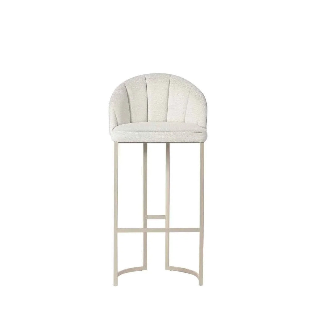 Banqueta Alta de Aço Estofada Beverly