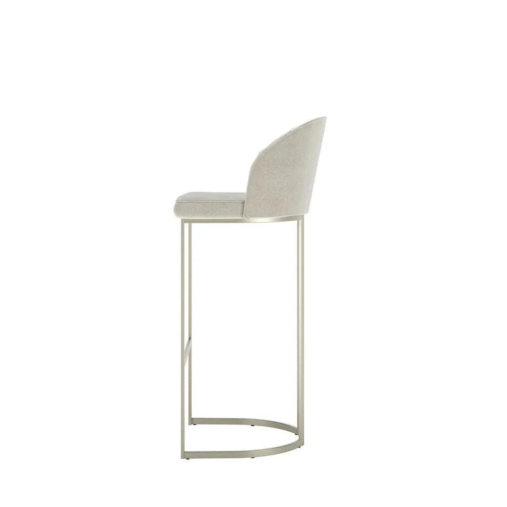 Banqueta Alta de Aço Estofada Beverly