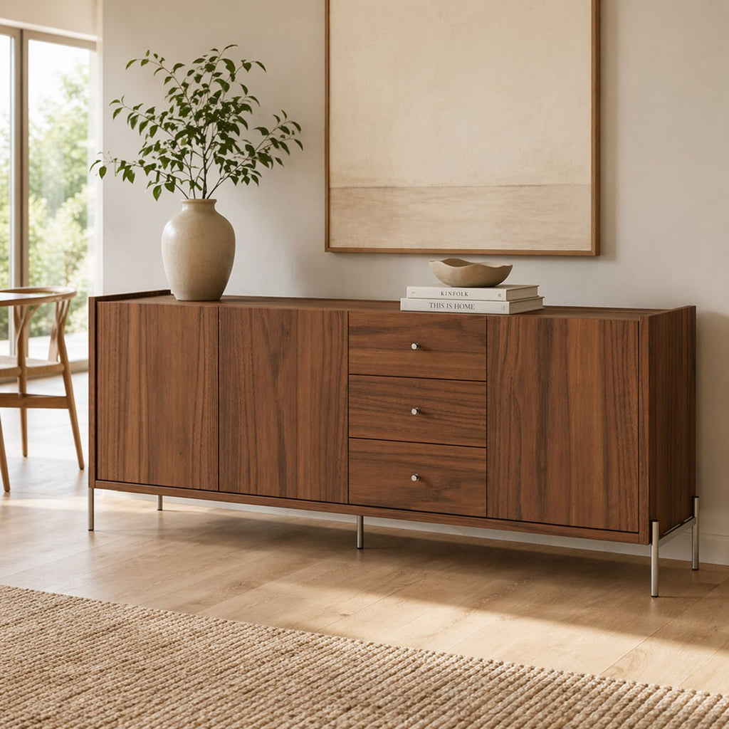 Buffet 3 Portas 3 Gavetas Jasper 185cm