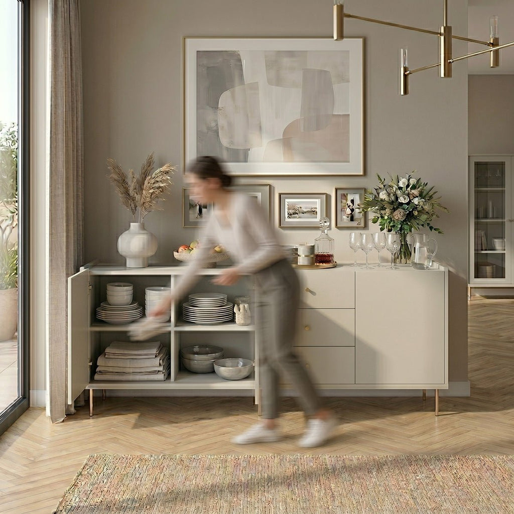 Buffet 3 Portas 3 Gavetas Jasper 185cm