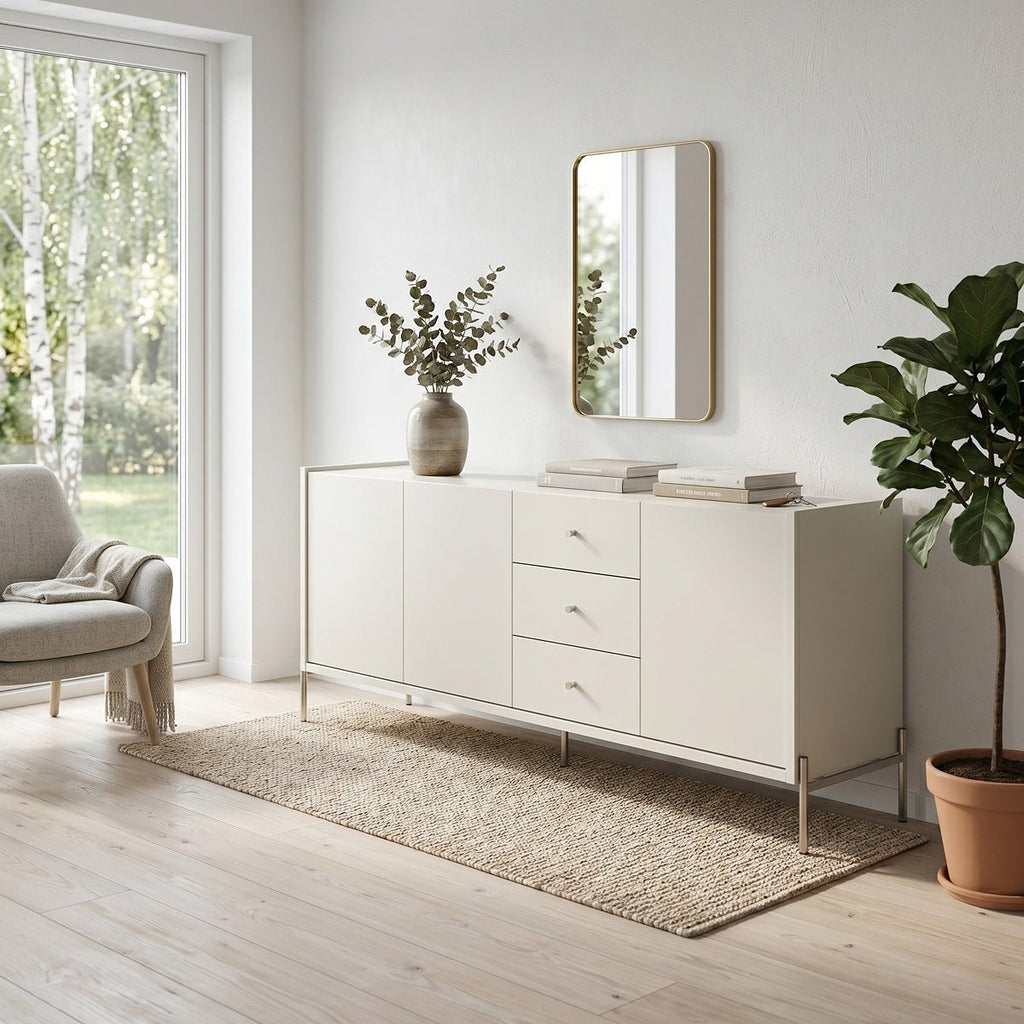 Buffet 3 Portas 3 Gavetas Jasper 185cm