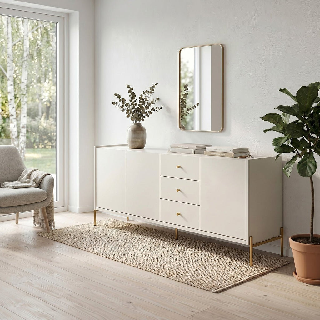 Buffet 3 Portas 3 Gavetas Jasper 185cm