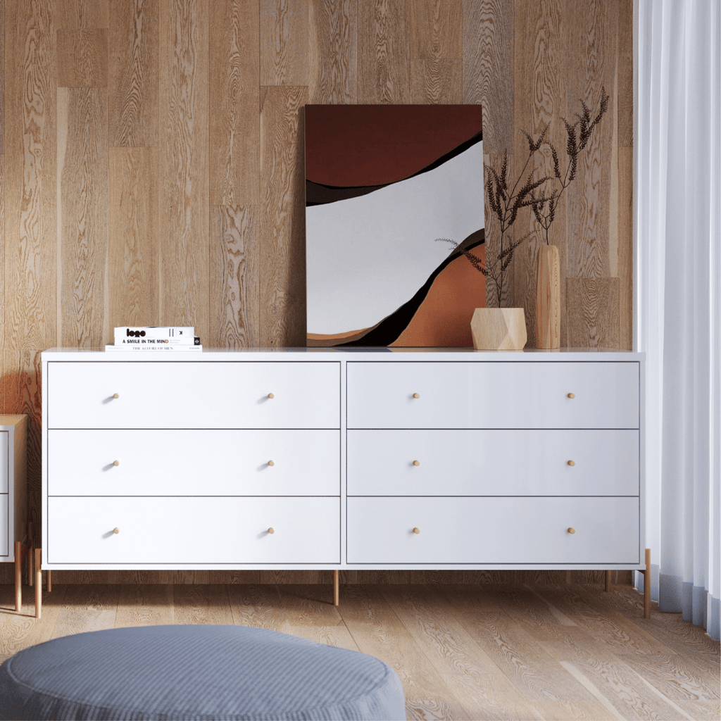Cômoda 6 Gavetas Jasper 182cm