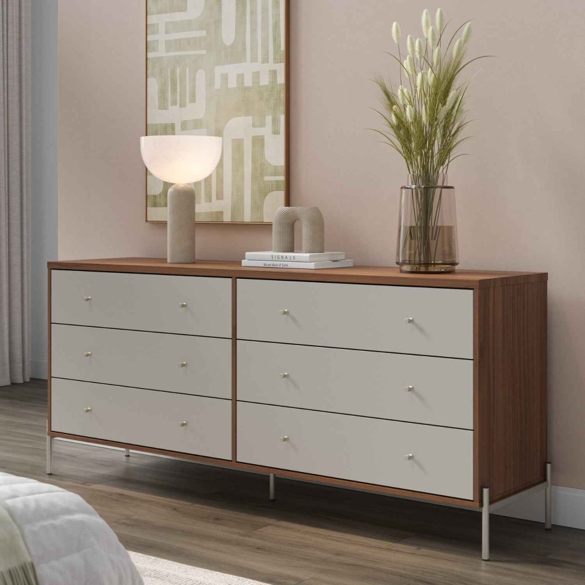Cômoda 6 Gavetas Jasper 182cm