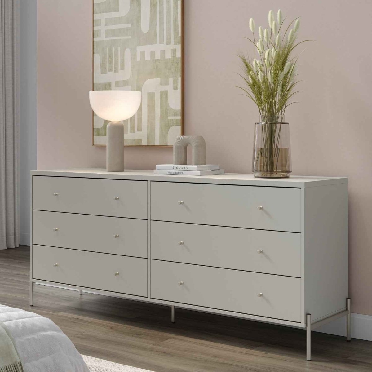 Cômoda 6 Gavetas Jasper 182cm