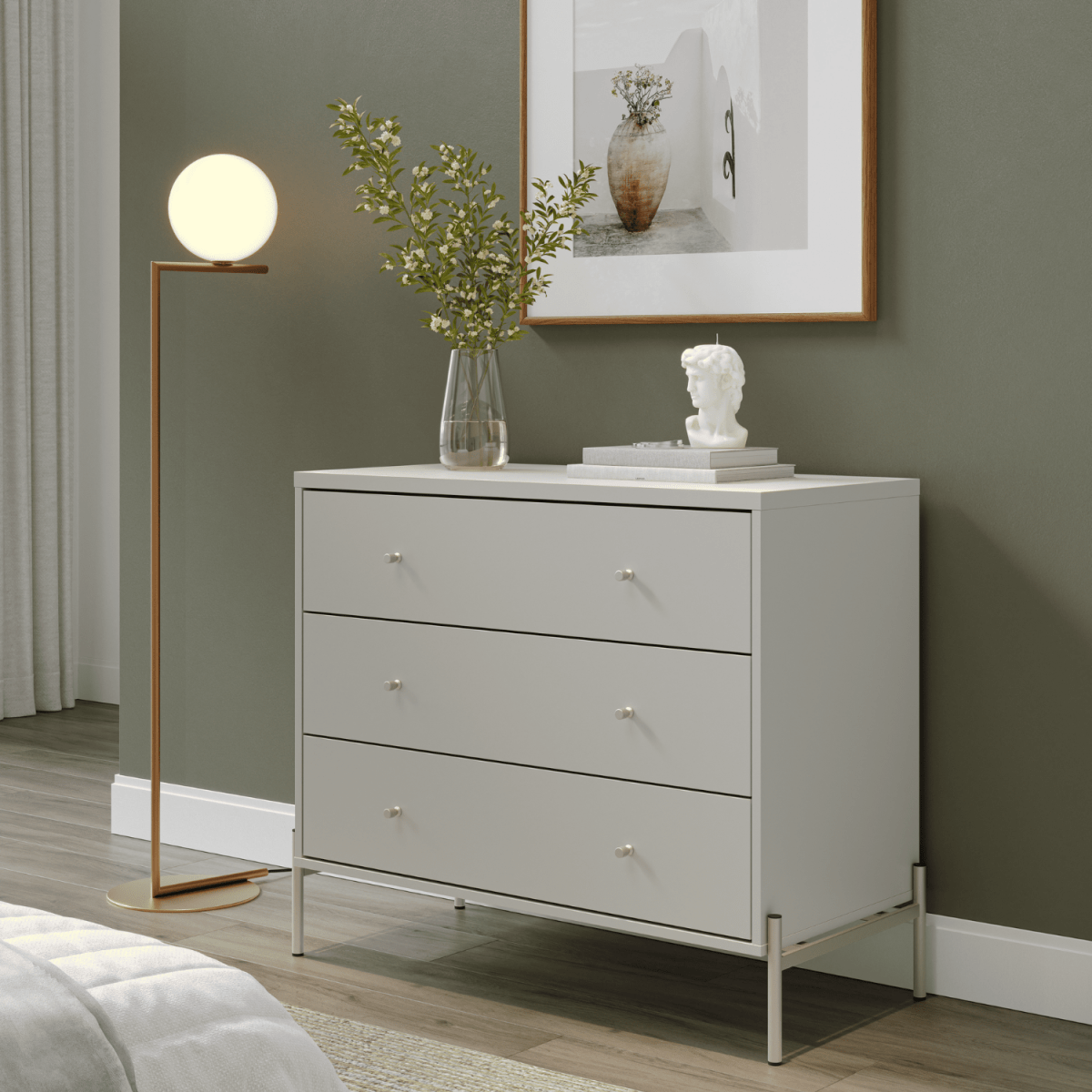 Cômoda com 3 Gavetas Jasper 94cm