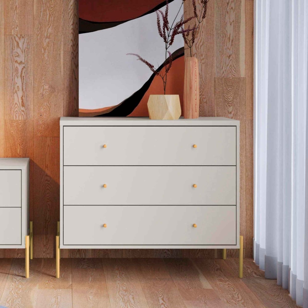 Cômoda com 3 Gavetas Jasper 94cm