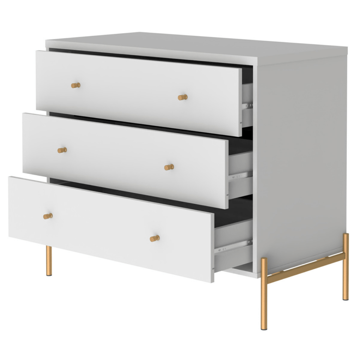 Cômoda com 3 Gavetas Jasper 94cm