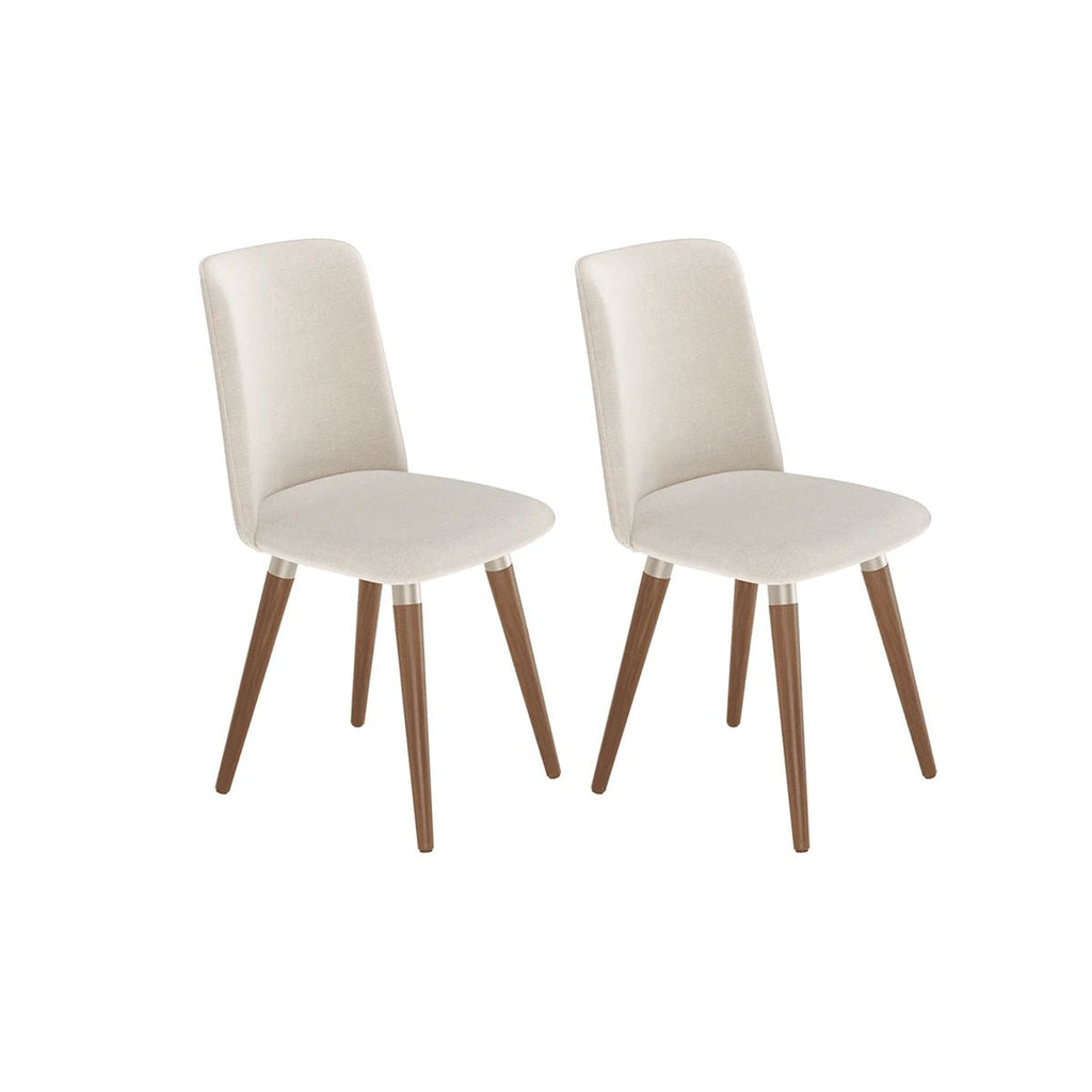 Conjunto de Jantar Mesa Retangular Harmony 6 Cadeiras Giratórias Dakota