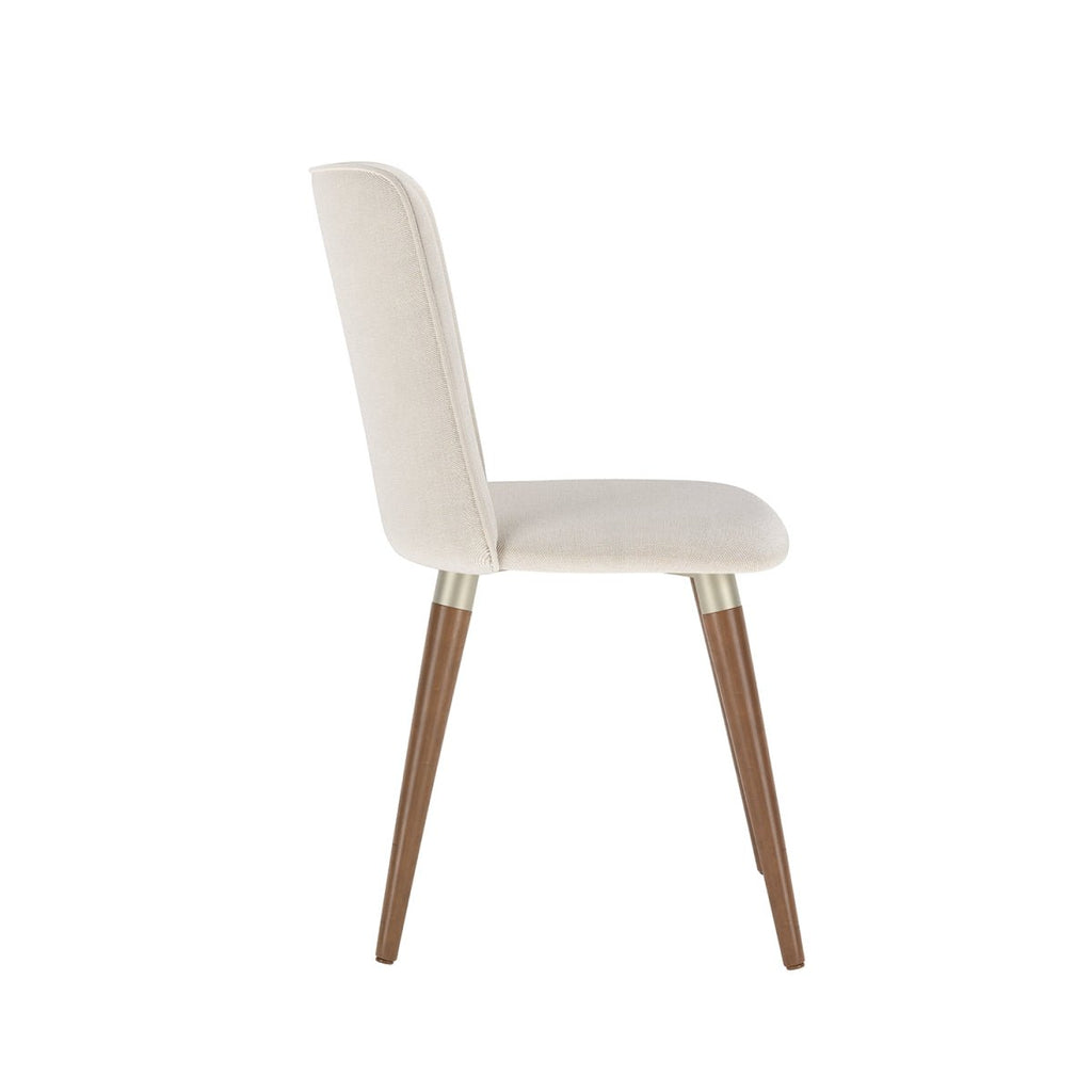 Conjunto de Jantar Mesa Retangular com Vidro Lintz 6 Cadeiras Dakota