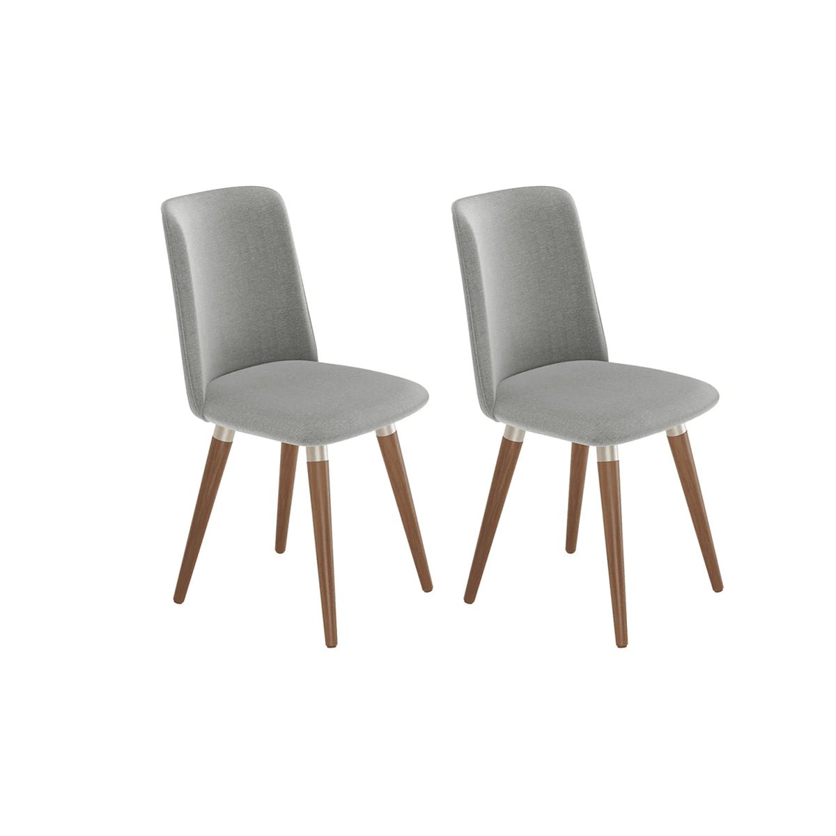 Conjunto de Jantar Mesa Retangular com Vidro Lintz 6 Cadeiras Dakota