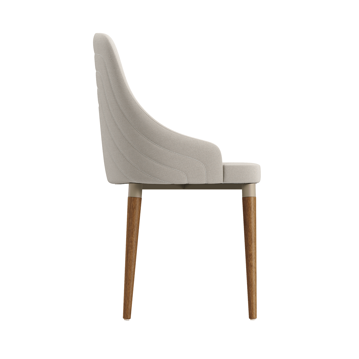 Conjunto de Jantar Mesa Retangular com Vidro Donatella 8 Cadeiras Evelyn