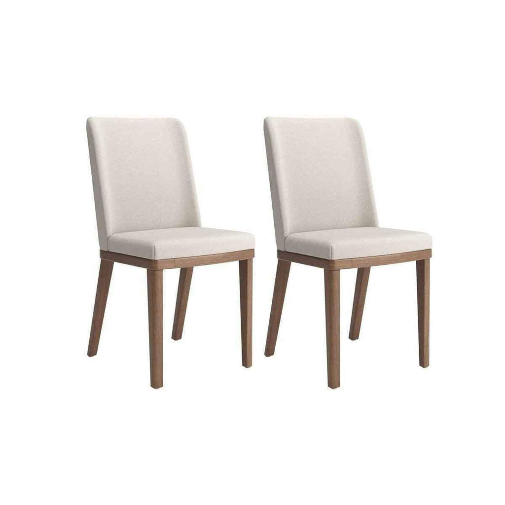 Conjunto de Jantar Mesa Retangular com Vidro Donatella 6 Cadeiras Kalina