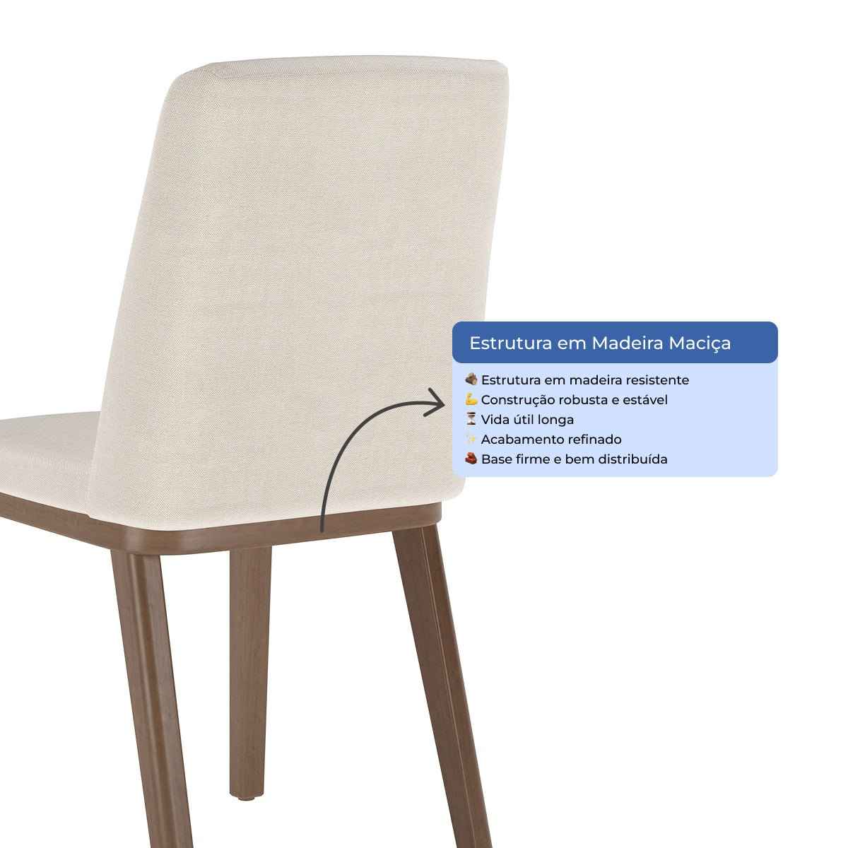 Conjunto de Jantar Mesa Redonda com Vidro Donatella 4 Cadeiras Kalina