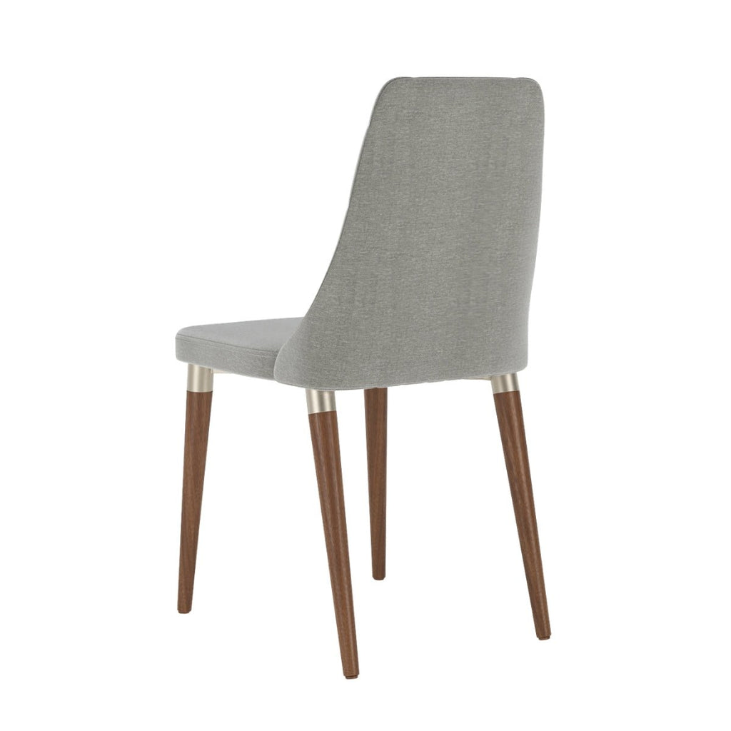 Conjunto de Jantar Mesa Retangular com Vidro Addar 6 Cadeiras Loren