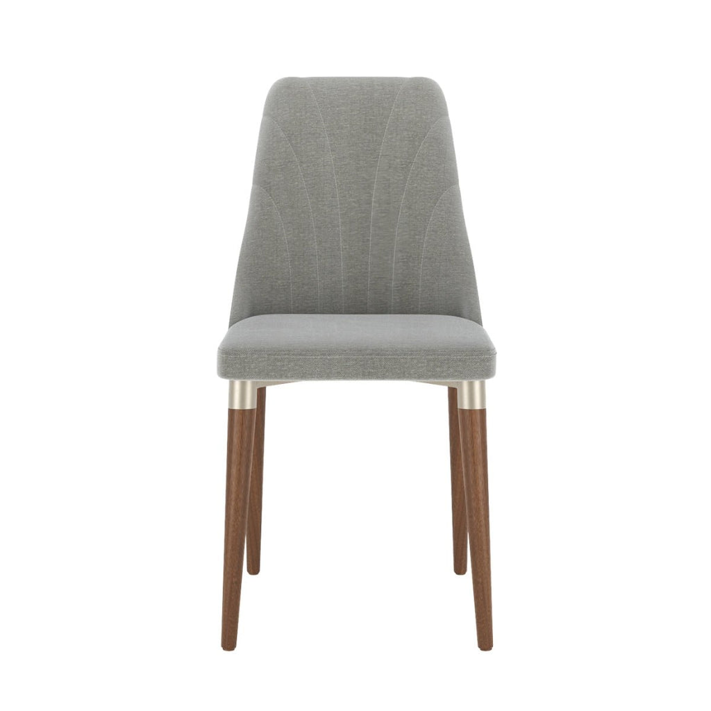 Conjunto de Jantar Mesa Retangular com Vidro Addar 6 Cadeiras Loren