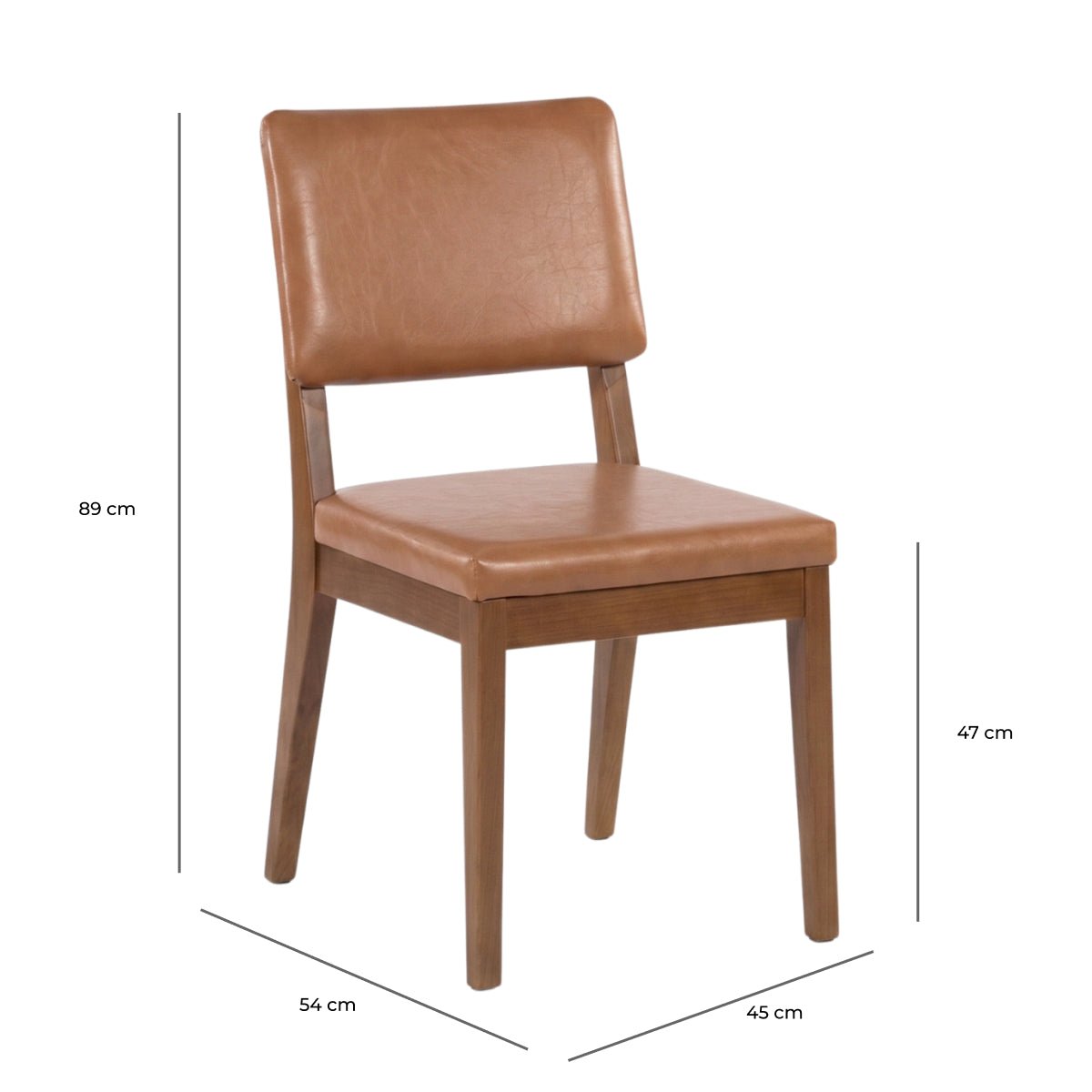 Conjunto de Jantar Mesa Retangular com Vidro Avena 4 Cadeiras New Ella