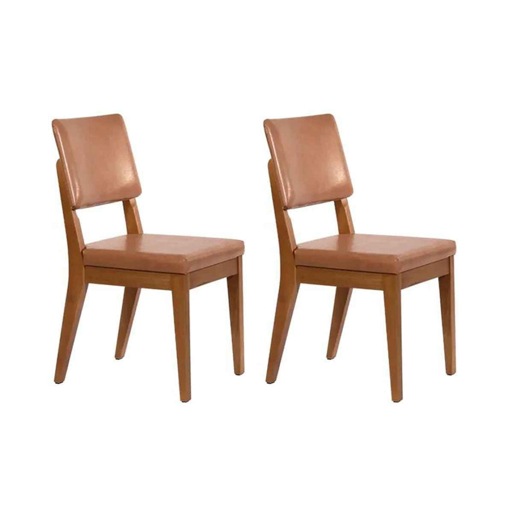 Conjunto de Jantar Mesa Redonda com Vidro Bennett 4 Cadeiras New Ella