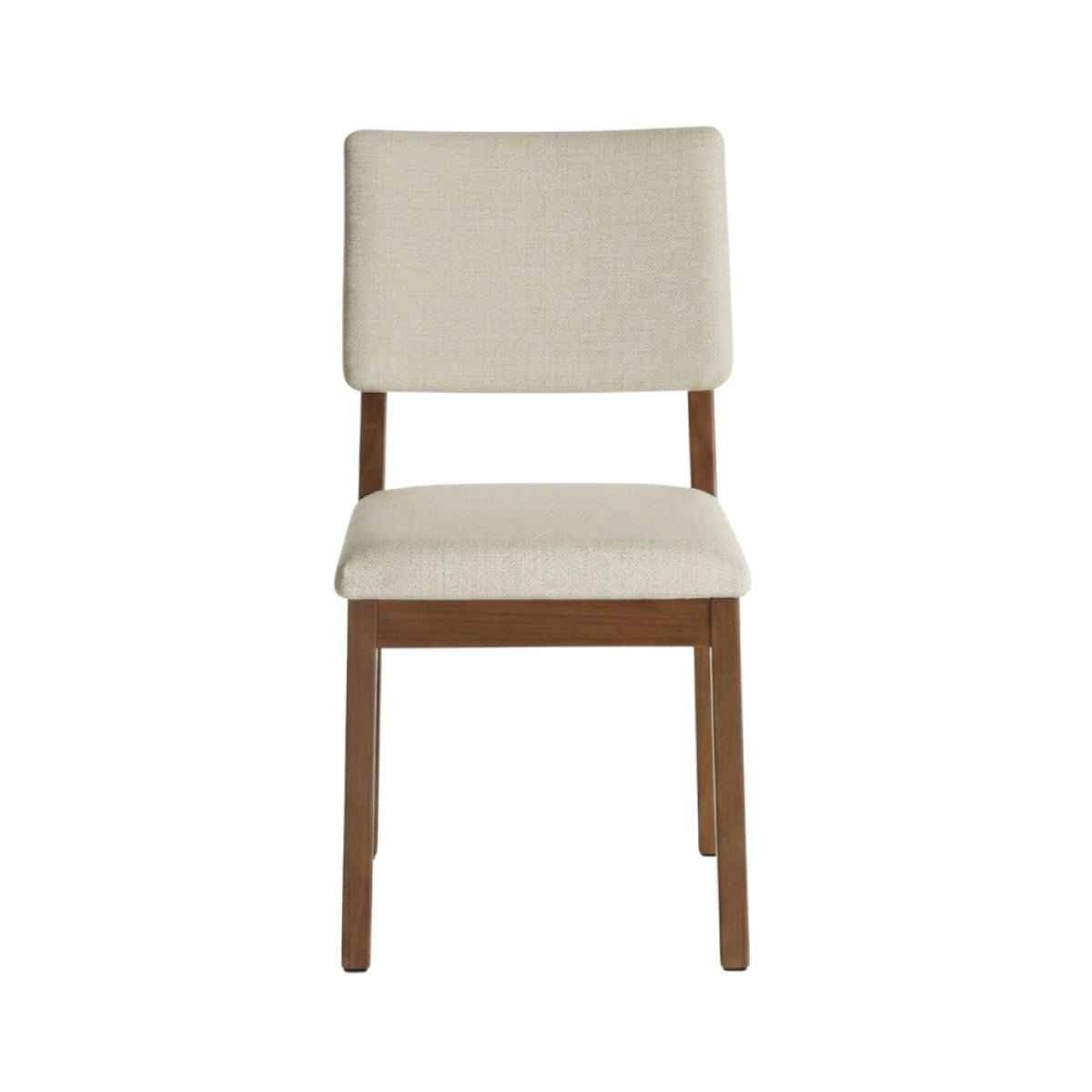 Conjunto de Jantar Mesa Retangular com Vidro Bennett 6 Cadeiras New Ella