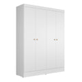 Guarda-Roupa Solteiro 4 Portas 5 Nichos Renzo 135cm