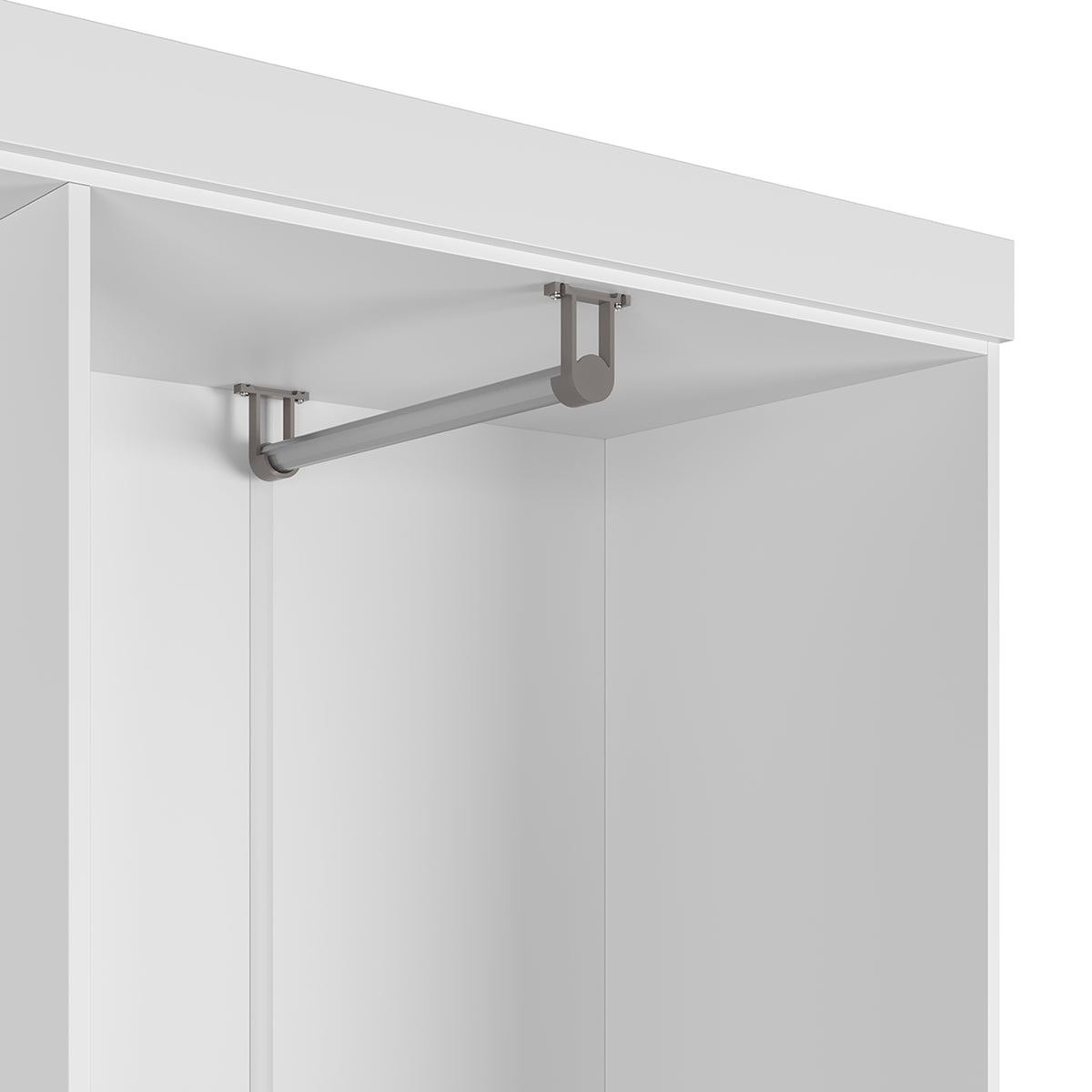 Guarda-Roupa Solteiro 4 Portas 5 Nichos Renzo 135cm