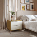 Mesa de Cabeceira 2 Gavetas Glow 60cm