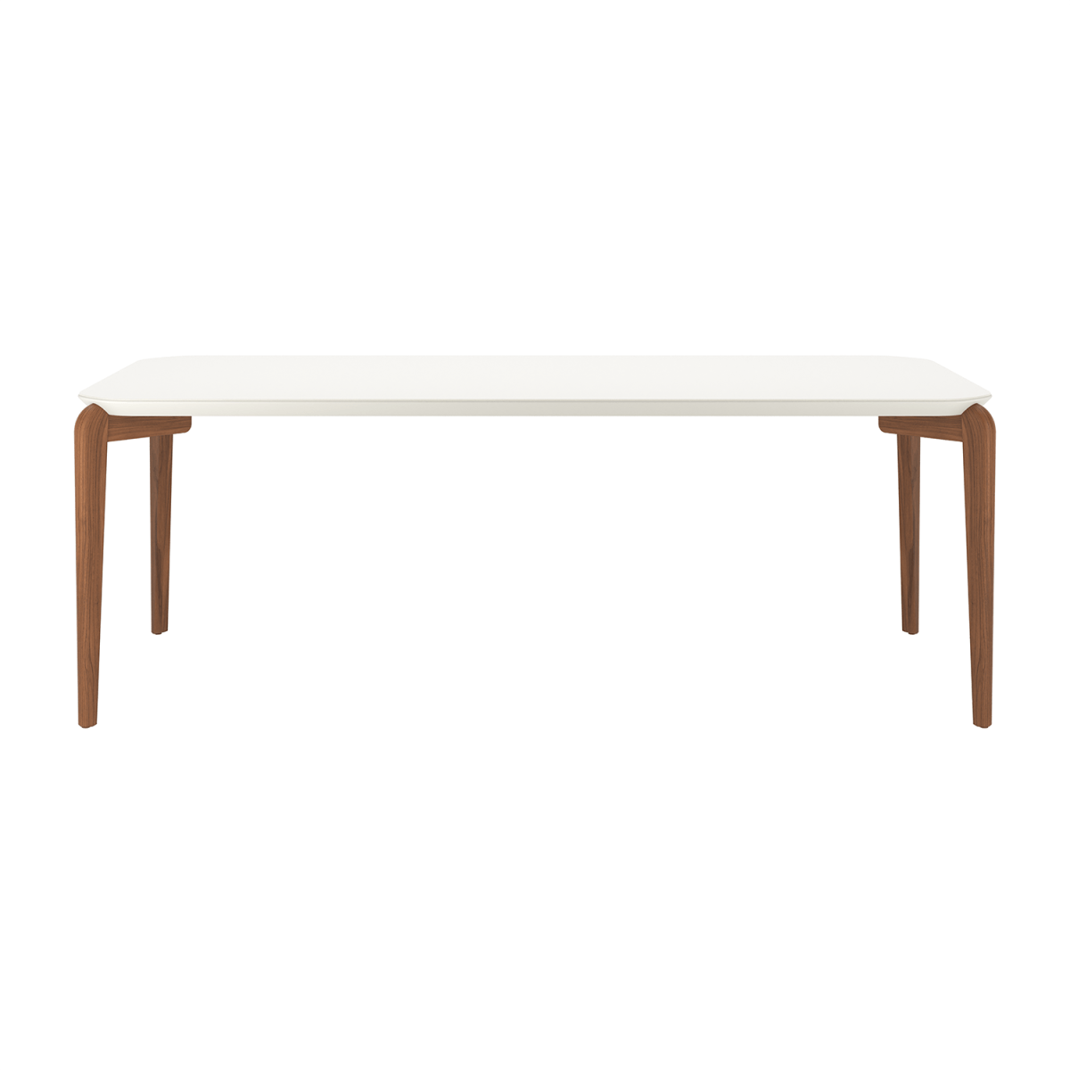 Conjunto de Jantar Mesa Retangular com Vidro Donatella 8 Cadeiras Evelyn