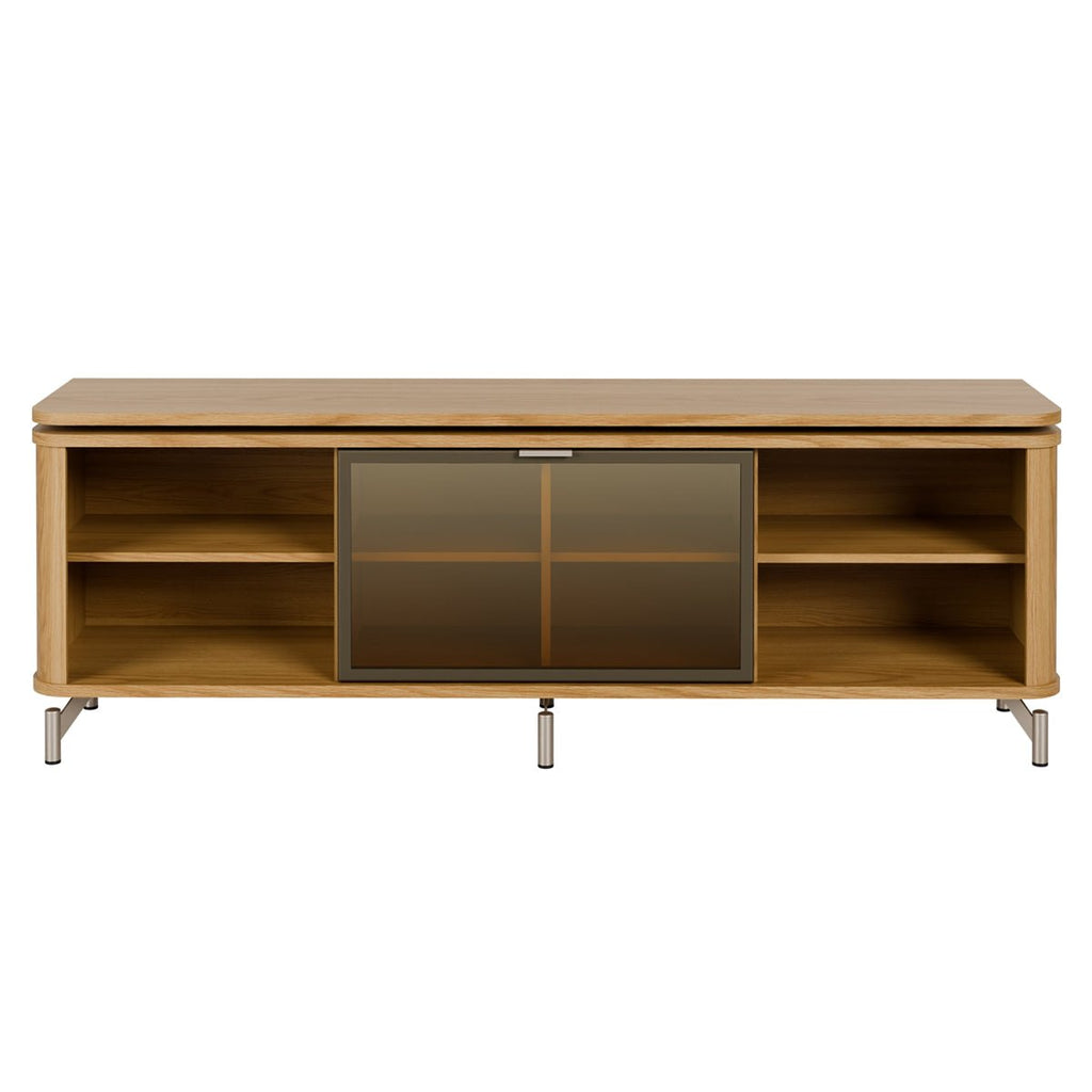 Rack para TVs até 75 Polegadas 100% MDF 1 Porta com Vidro Reflecta Lincoln Float 169cm
